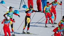 Estafetėje lietuviai pažymėti 9-u numeriu