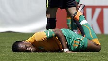 D.Drogba gavo traumą