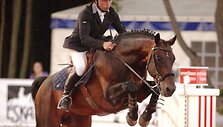 Raitelis A.Petrovas su žirgu Rico Dono