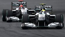 &bdquo;Mercedes&ldquo; bolidai lenktynėse