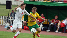 Akimirka i&scaron; praėjusių metų turnyro dvikovos tarp Lietuvos ir Baltarusijos U-17 rinktinių 