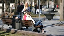 Parkas. Gera pasi&scaron;ildyti, kai &scaron;viečia saulė