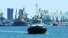 Sunkmečiu uoste perkraunama gerokai mažiau krovinių. 