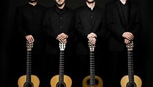 Keturi &bdquo;Baltijos gitarų kvarteto&ldquo; nariai ne tik gros, bet ir komentuos atliekamus kūrinius