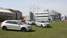 Nors verslininkų teigimu, ant žolės sustatyti automobiliai jokios žalos nedaro, &bdquo;15min&ldquo; pradėjus  domėtis &scaron;iomis reklaminėmis ma&scaron;inomis, jos buvo patrauktos nuo vejos.