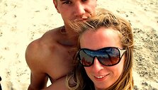 Bikini porelė Gintarė ir Tomas