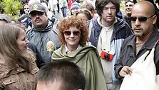 Aktorė Susan Sarandon su draugu Jonathanu Bricklinu