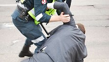 Seimo nario Petro Gražulio susirėmimas su policijos pareigūnais