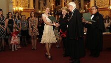 I&scaron;kilminga diplomų įteikimo VU Filologijos fakulteto magistrams &scaron;ventė