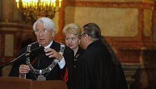 I&scaron;kilminga diplomų įteikimo VU Filologijos fakulteto magistrams &scaron;ventė
