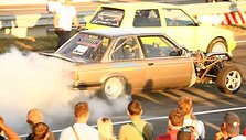 &bdquo;Drag&ldquo; čempionato trečiojo etapo lenktynių Palangoje momentai