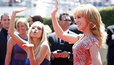 Aktorės Kathy Griffin ir Kristin Chenoweth