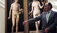 Vokiečių Renesanso dailininko Albrechto Durerio paveikslas &bdquo;Adomas ir Ieva&ldquo;