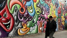 Grafiti meistro Kenny Scharfo darbas