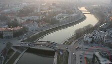 Ginčas teisme vyko dėl &scaron;io sklypo, kuriame i&scaron;kilo naujas pastatas (pažymėtas apskritimu).