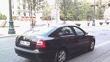 Kultūringas pažeidėjas su Kultūros ministerijos automobiliu.