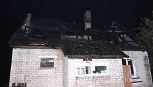 Per gaisrą Užkalnių kaime žuvo vyri&scaron;kis.