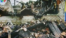 Gaisro virvių fabrike padariniai