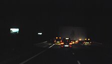Krovinio kelionės per Lietuvą akimirka