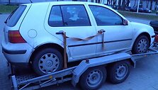 Studentės automobilis &bdquo;Volkswagen Golf&ldquo;