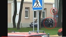 Kaip meras A.Kopūstas vairuoja  visureigį &bdquo;Toyota&ldquo;