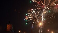 Ketvirtadienį sostinėje įvyko ugnies ir fejerverkų &scaron;ventė.