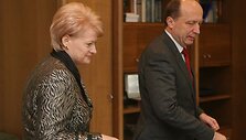 Dalia Grybauskaitė ir Andrius Kubilius