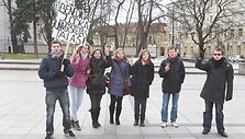 Studentų protestas