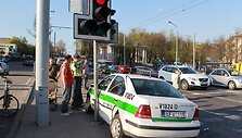 Avarija Kalvarijų ir Žalgirio g. sankryžoje 