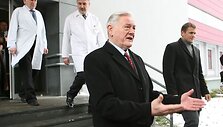 Valdas Adamkus po sveikatos patikrinimo