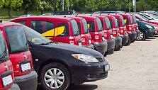 Partijos &bdquo;Taip&ldquo; automobiliai