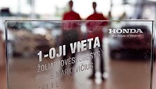 &bdquo;Honda Civic&ldquo; ekspedicijos&ldquo; dalyvių apdovanojimas