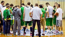 Krep&scaron;inio rinktinės treniruotė