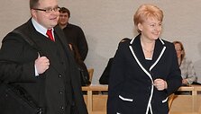 Eurokomisarė Dalia Grybauskaitė pateikė parei&scaron;kinius dokumentus Vyriausiajai rinkimų komisijai