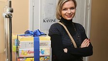 Vaikų darbelių mugė onkohematologijos centre