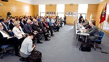 Knygos &bdquo;Lietuvos istorija&ldquo; pristatymas Užsienio reikalų ministerijoje.
