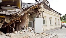 Per sprogimą nukentėjęs Vilniaus vie&scaron;osios pirties pastatas aptvarkytas.