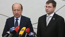 Andrius Kubilius ir Valdis Dombrovskis