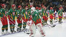 Pasaulio ledo ritulio I diviziono A grupės čempionate Lietuvos ledo ritulininkai 1:5 pralaimėjo Kazachstano rinktinei.