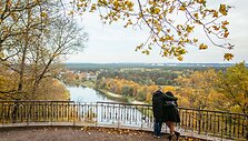 Verkių dvaro parko apžvalgos aik&scaron;telė