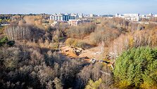 &Scaron;e&scaron;kinėje prasidėjo pavir&scaron;inių nuotekų tinklo ir nuotekų valyklos bei kaupyklos statybos darbai