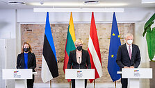 Lietuvos, Latvijos ir Estijos premjerų spaudos konferencija