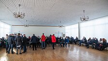 Vilniuje vie&scaron;ojo transporto darbuotojų protestas