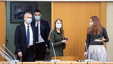 Ingrida &Scaron;imonytė susitiko su Darbo partijos frakcija