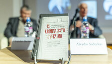 Alvydo Sadecko ir Valdo Bartasevičiaus knygos &bdquo;I&scaron; kriminalisto gyvenimo pristatymas