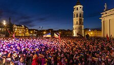 Vienybės ir solidarumo su Ukraina akcija &bdquo;Laisvė &scaron;viečia&ldquo; 