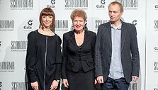 Giedrė &Scaron;ileikytė, Gražina Arlickaitė ir Justas Rožėnas