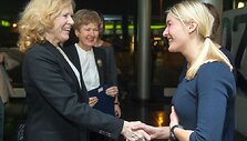 Liv Ullmann ir Lina Lužytė