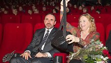 Arūnas Gelūnas ir Liv Ullmann 