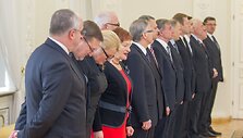 Prezidentės susitikimas su Vyriausybės nariais